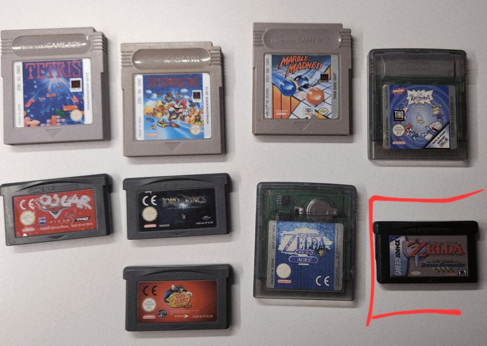 Lot jocuri Gameboy DMG / GBC  / GBA  testate