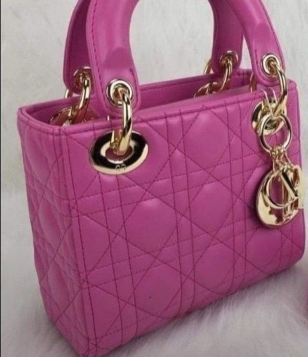 Genti mini model Lady, diverse nuanțe, accesorii metalice, saculet