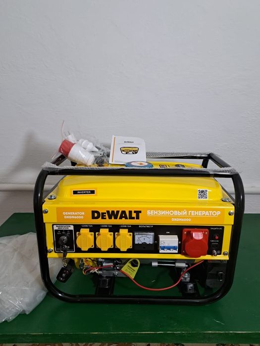 Бензиновый генератор новый. DXGN6000