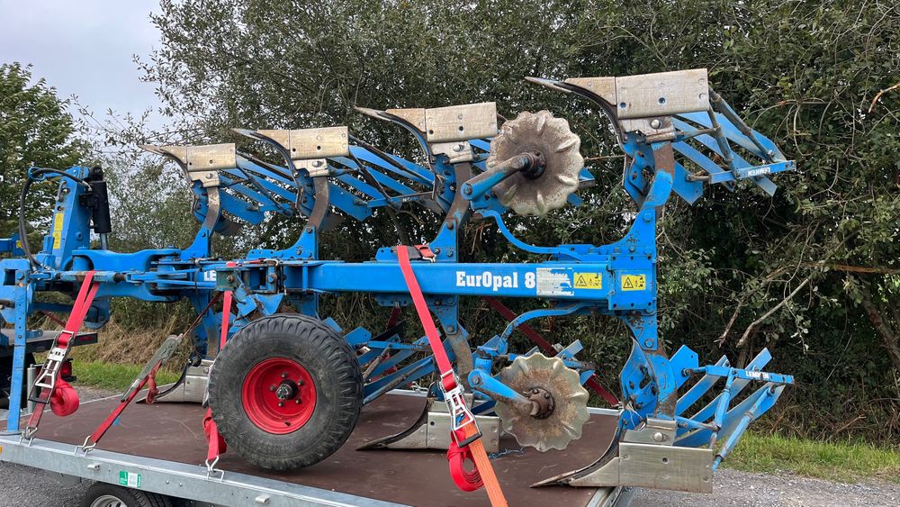 Lemken EurOpal 8 Case, Claas, John Deere, Belarus tortadi