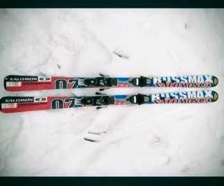 Skiuri Salomon 160 cm #ski#