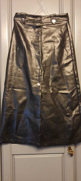 Fuste imitație piele S-M
