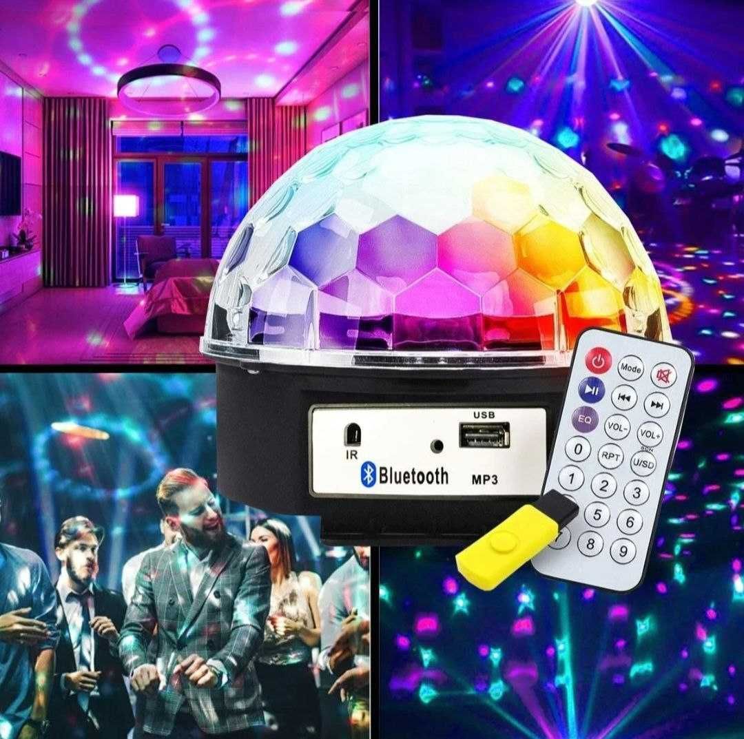 Диско шар Magic Ball Light MP3 с музыкой, флешкой и пультом: 6 500 тг. -  Игрушки Караганда на Olx