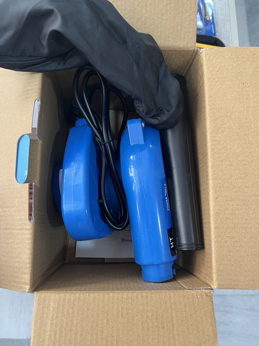 Воздуходувка электрический/пылесос метла