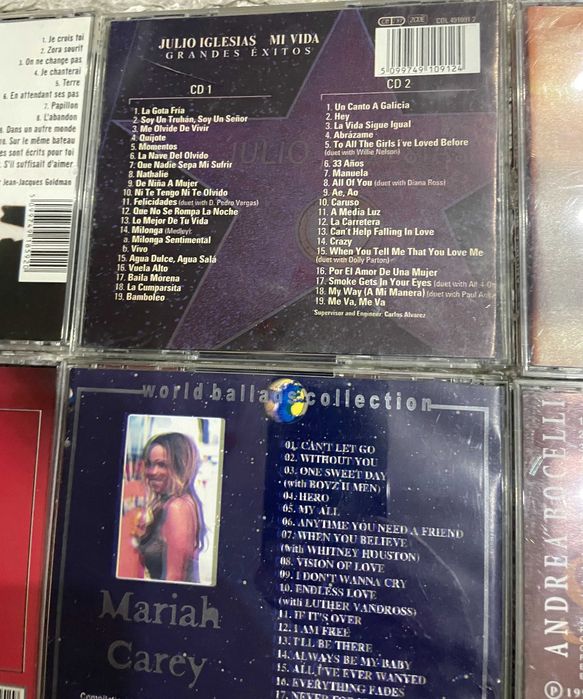 cadou Album muzica CD Elvis Celine Mariah Bocelli Jones Abba Julio Tom