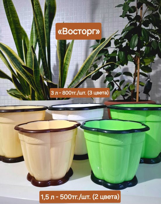 Распродажа горшков для цветов!