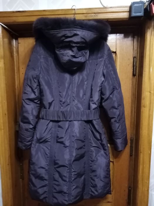 Haină de fâș cu glugă, căptușeală pentru iarnă.