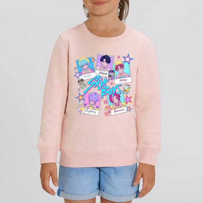 KPOP DEMON HUNTERS HUNTR\X Saja Boys тениска, блуза, суичър, чанта