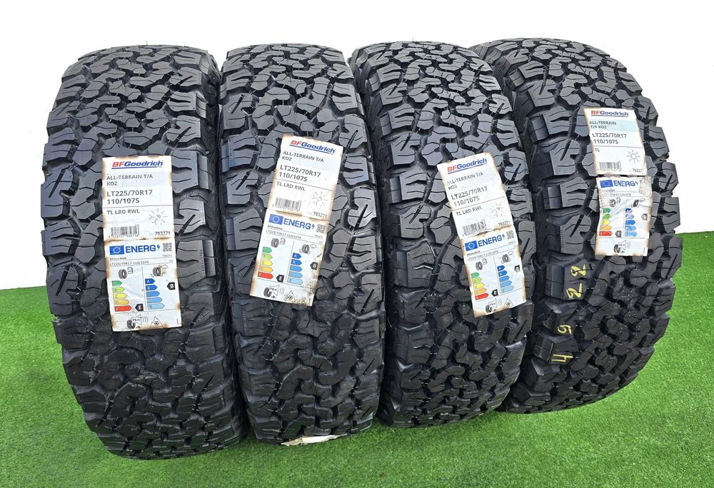 4бр. 225/70/17 BFGoodrich All Terrain T/A- нови