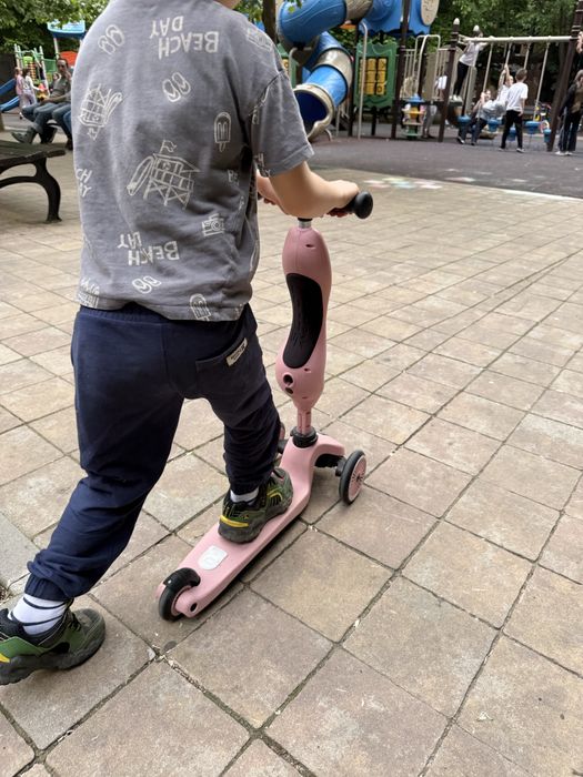 Trotinetă copii 2in1 premium Scoot & Ride