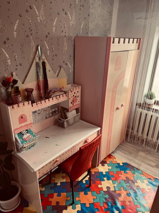 Детский төсек шкаф стол