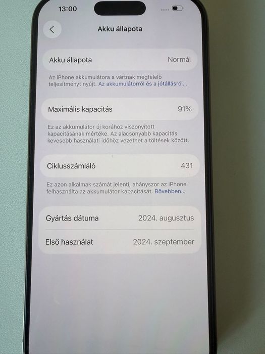 Iphone 16 pro telefon