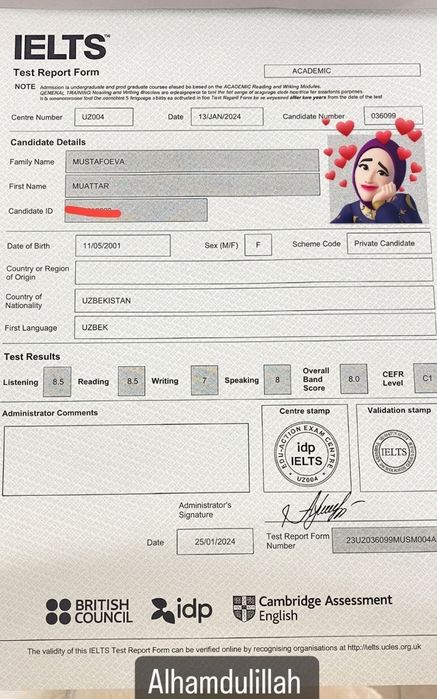 IELTS va CEFR ga online tayyorlaning