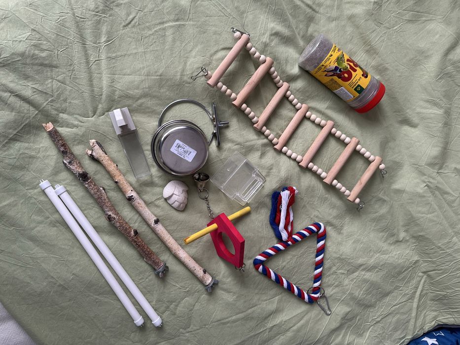 Новая клетка для попугая