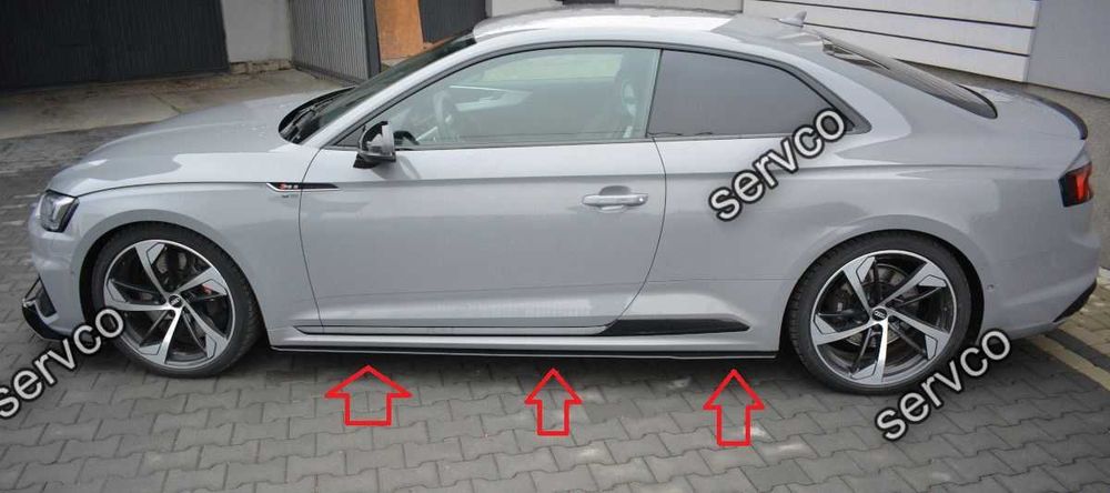 Pachet Body kit tuning Audi A5 RS5 Mk2 F5 Coupe 2017-2019 v8 - Maxton