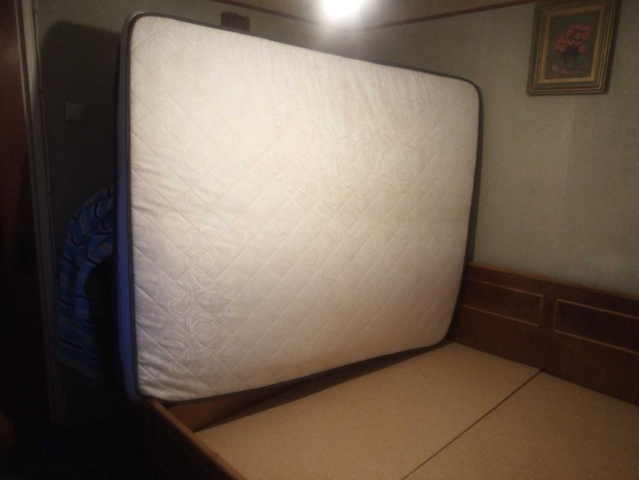 Saltea cu suprasaltea latex Mobexpert 160x190
