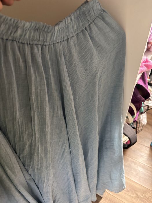 Юбка голубой цвет