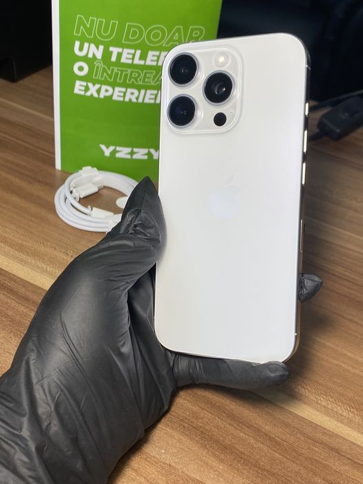 iPhone 16 Pro • 128 GB • White Titanium