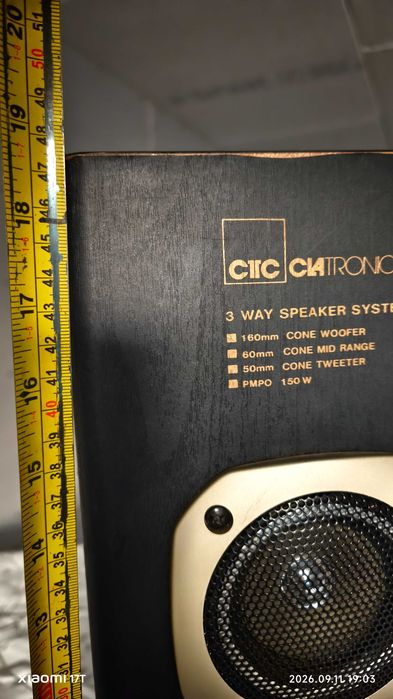 Pereche Boxe CTC Clatronic - Funcționale, urme de uzură estetică