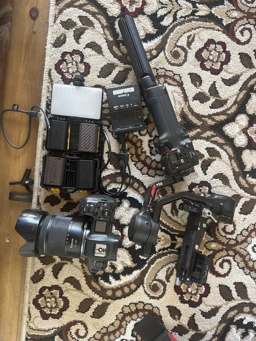 canon r komplekt hamma narsalari 100% bor