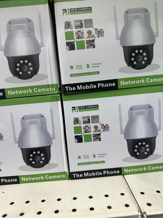 Камера видеонаблюдения уличная 4G с сим-картой