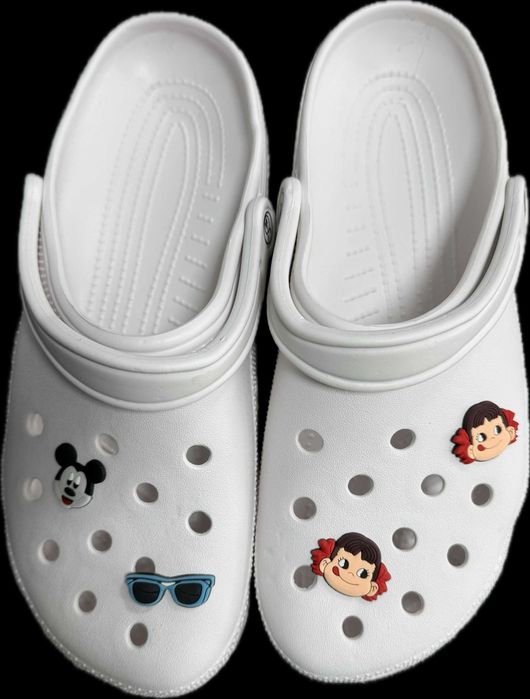 Чехли тип крокс XY Classic пантофи с 3D апликация тип сабо чехли