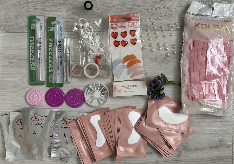 Продам все для наращивания ресниц