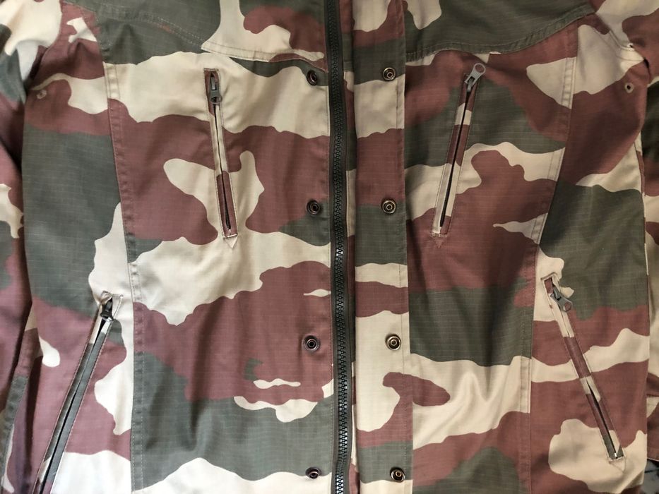 Военна камуфлажна шуба с подплата