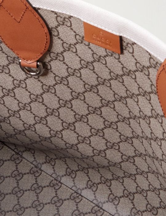 GUCCI -Canvas Tote с лого
