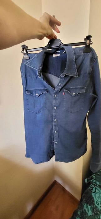 Camasa de blugi Levi's albastra