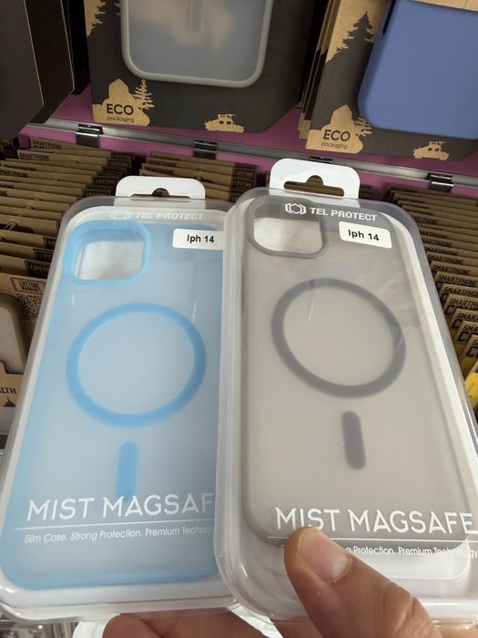 iPhone 13/14,iPhone 15/ 15 Pro,iPhone 14 Pro матиран MAGSAFE кейс