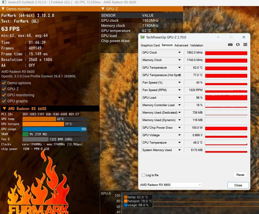 Placa video XFX Speedster SWFT 210 RX 6600 8GB GDDR6 - consum redus