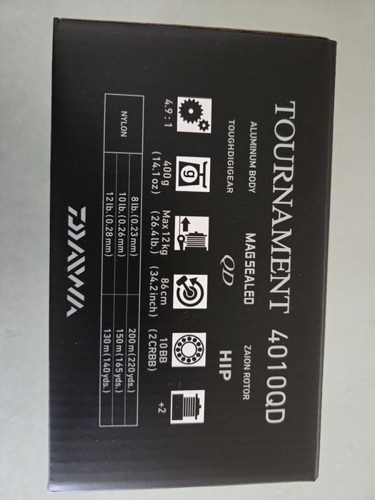 Mulineta feeder Daiwa Tournament 4010QD-nou