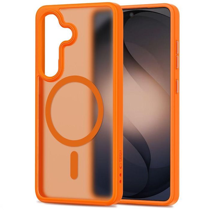 Кейс tech-protect magmat magsafe за samsung galaxy s26 – matte orange