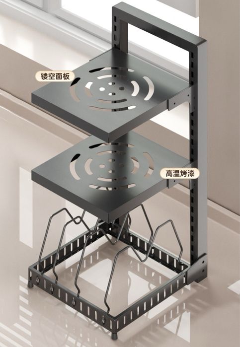 Полка для кастрюль и сковородок