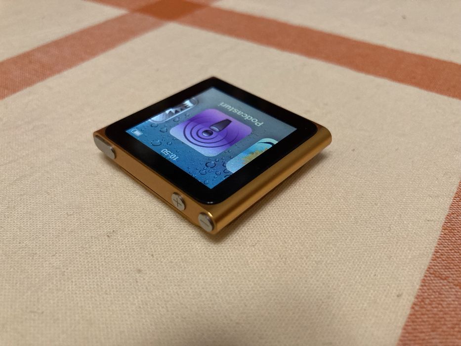 Apple ipod nano 6 gold 8gb. iPod nano 6th Generation 8gb
