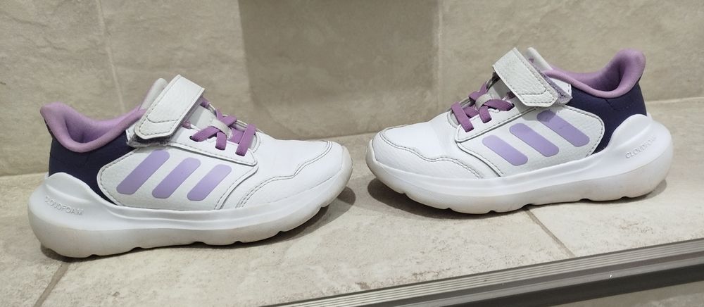 Adidași copii Adidas, mărime 30, piele, albi