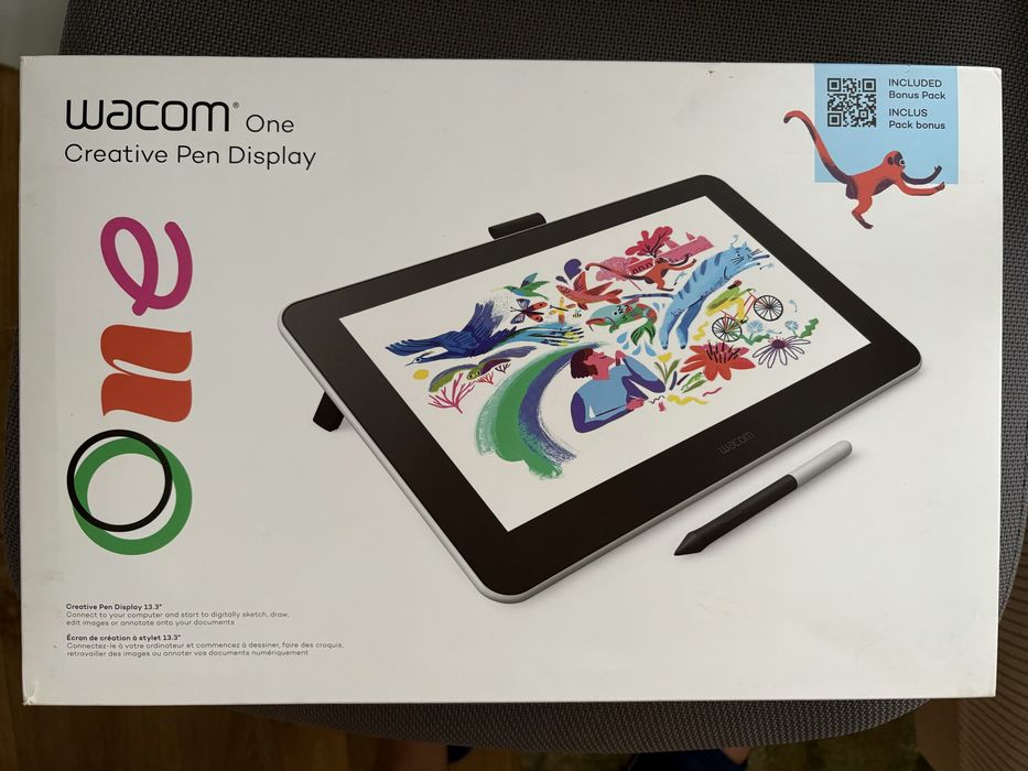 Wacom One 13 графичен таблет – като нов, използван веднъж