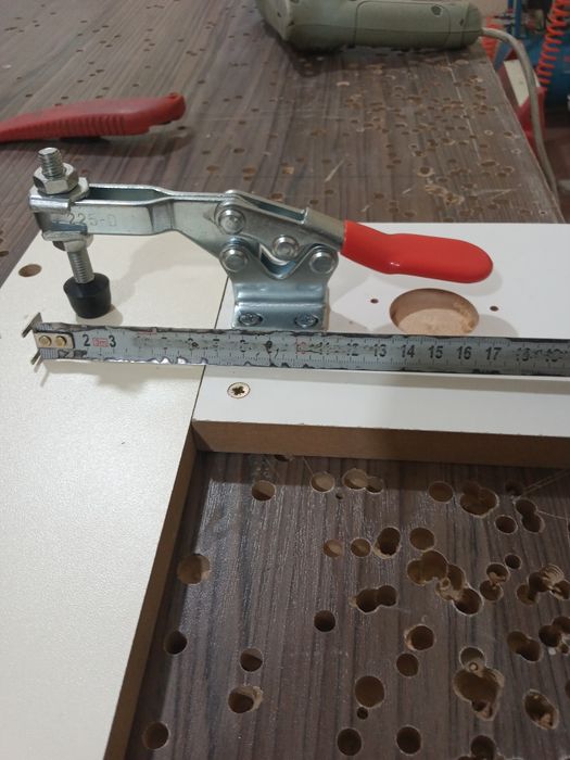 Рычажная прижимная струбцина