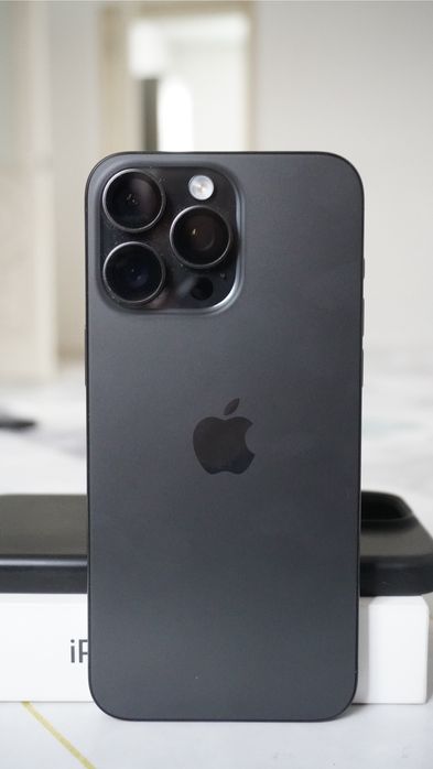 Iphone 15 pro max 256gb black