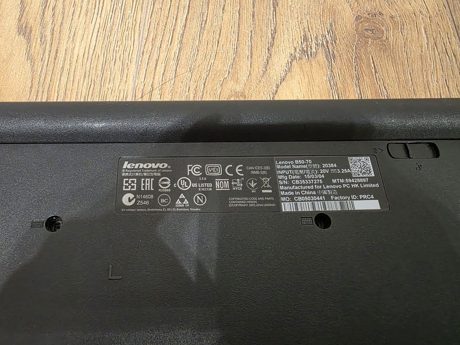 Lenovo B50-70 лаптоп
