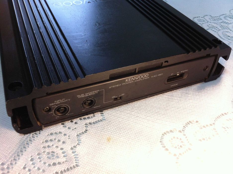 Amplificator Kenwood max600W /Sig.ANL 100Amp (hertz audison jbl statie