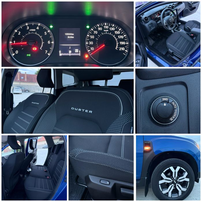•Dacia Duster 1.5Dci•115cp•2022•4x4•Full-Opțion•