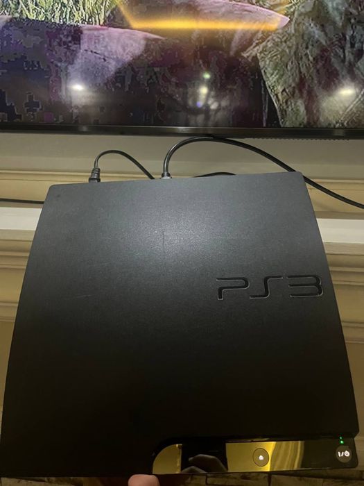 Playstation 3 slim + 2 диска