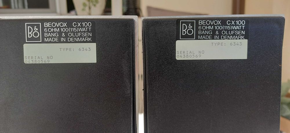 Boxe Bang&Olufsen CX 100 cu suport de prindere