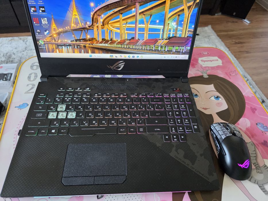 Мощный игровой Ноутбук Asus Rog Strix