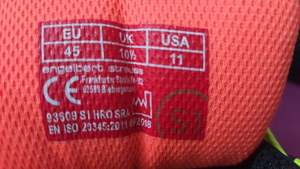 Pantofi Engelbert Strauss S1 marimea 45