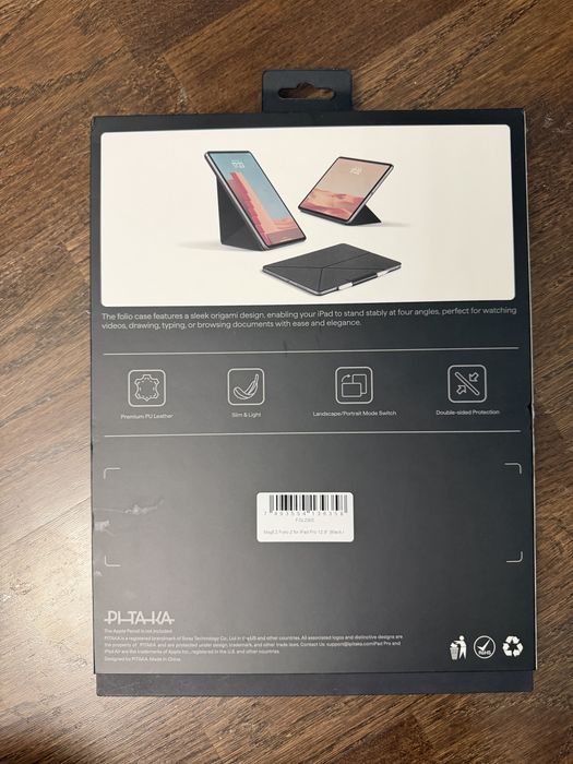 Чехлы Pitaka на iPad Pro 12.9 iPhone 17 Pro + кольцо