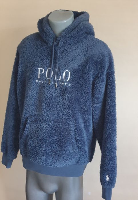 POLO Ralph Lauren Pile Fleece Jumper Hoodie Mens Size  M  ОРИГИНАЛ! Мъжко Горнище!