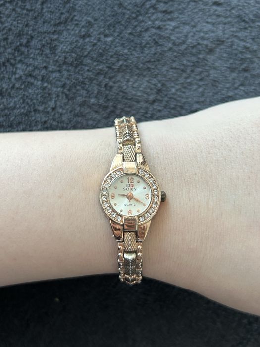 Ceas damă SOKI - roz gold elegant